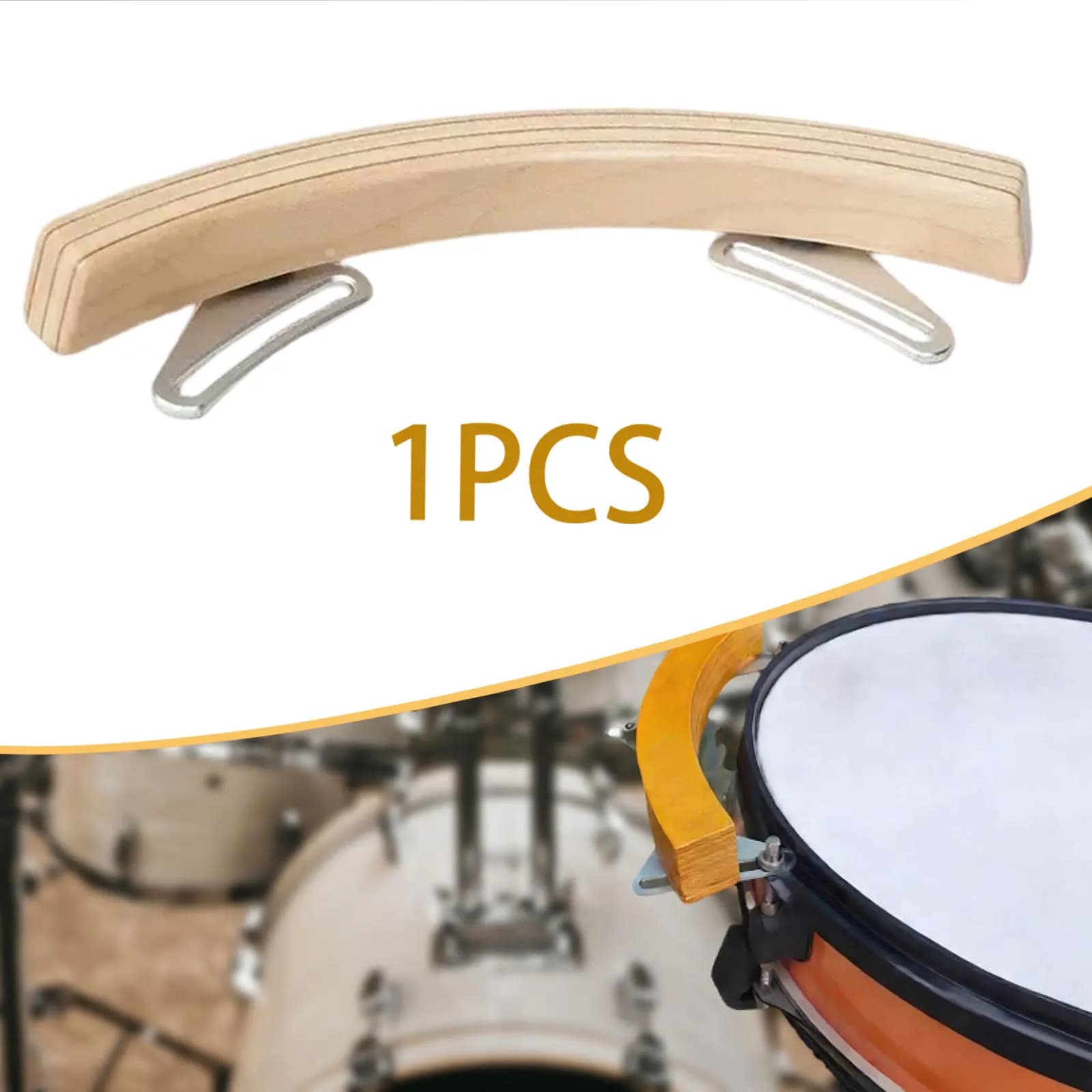Drum Kit Rimshots Block Percussion Instrument Accessory for Students Beginners Practice Guard Music Show Special Day wooden