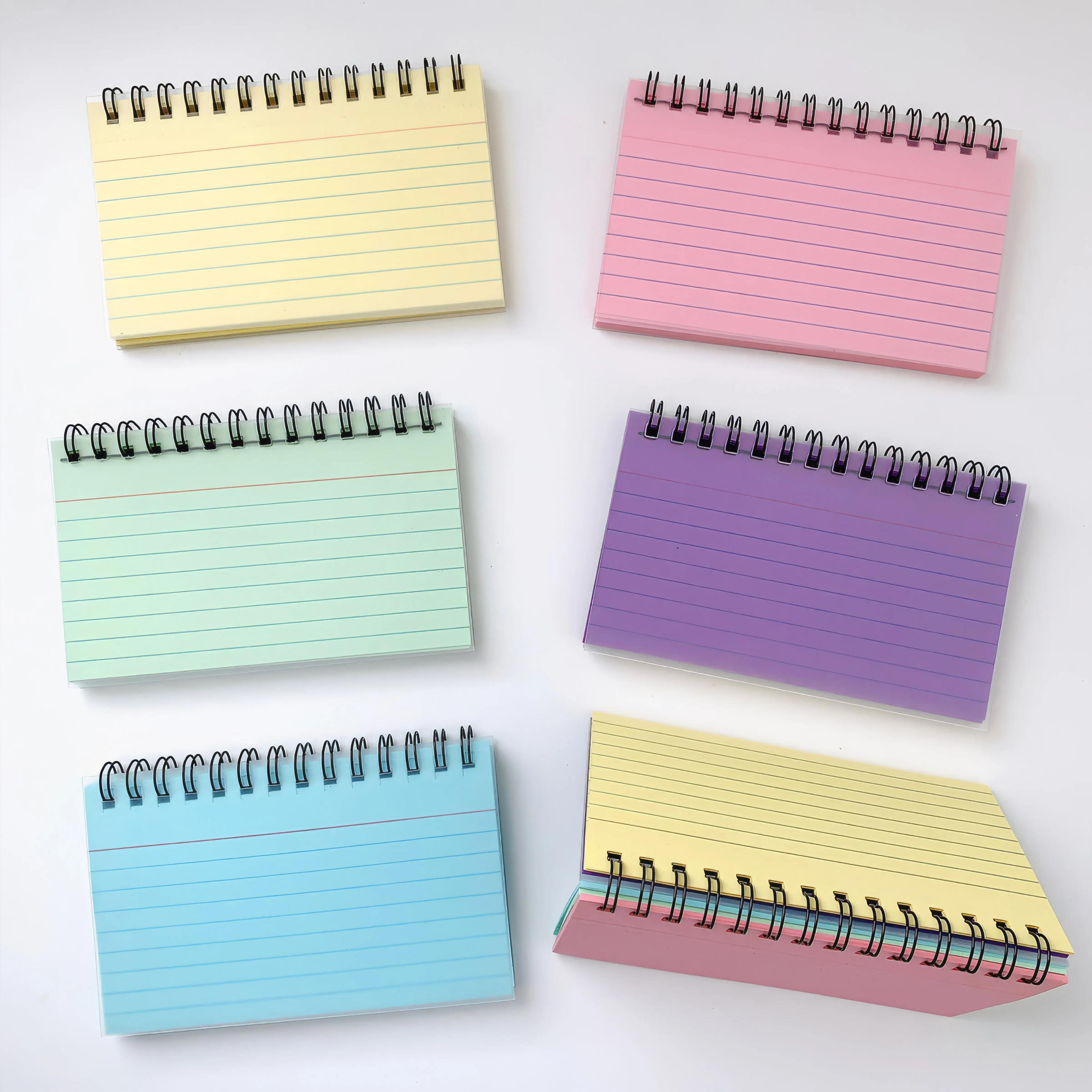 Small spiral panels 1/2/3, compact notebooks suitable for home/office/school, stationery and note block, work