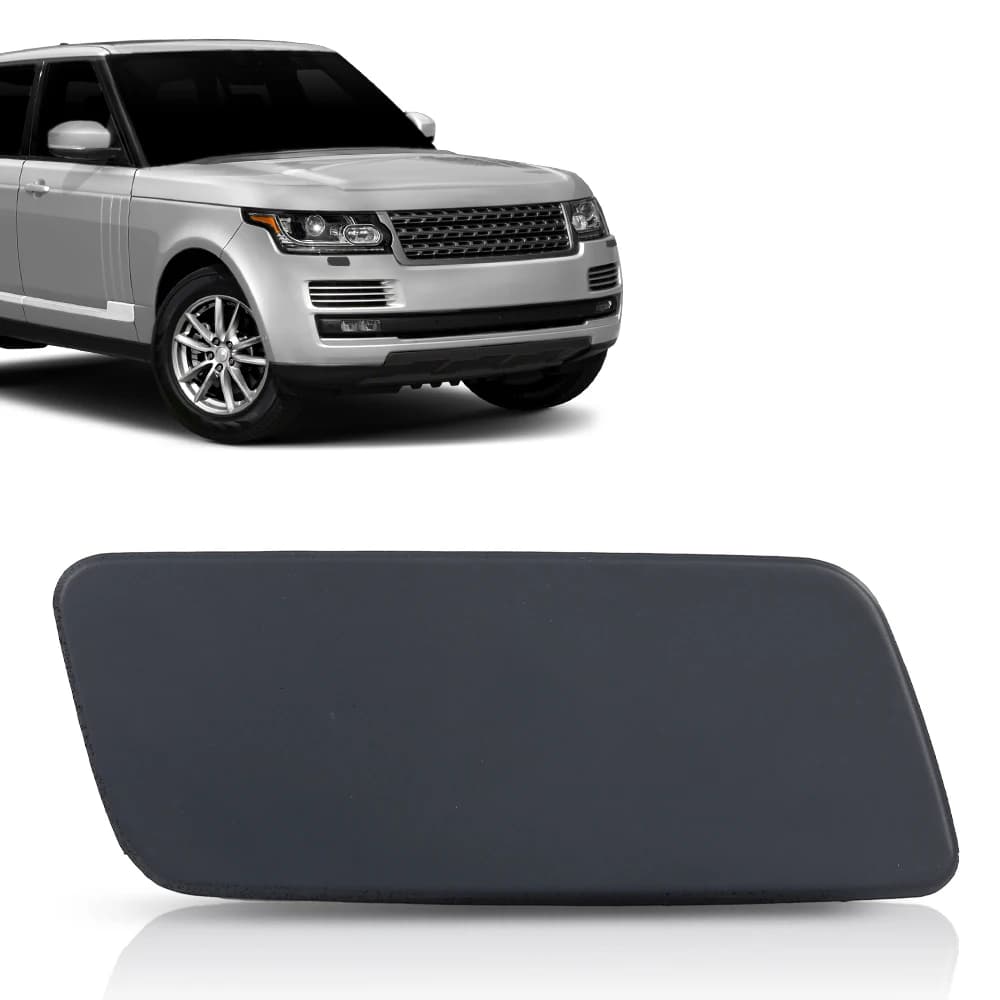 Blade Cover, Powerwash Cap Compatible with Range Rover 2013-2017, Right Side, ABS Black
