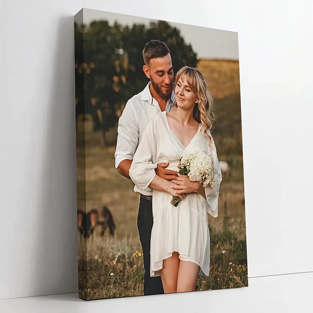 Personalized frameless poster, wedding keepsake, wedding decoration, personalized commemorative gift, suitable for weddings