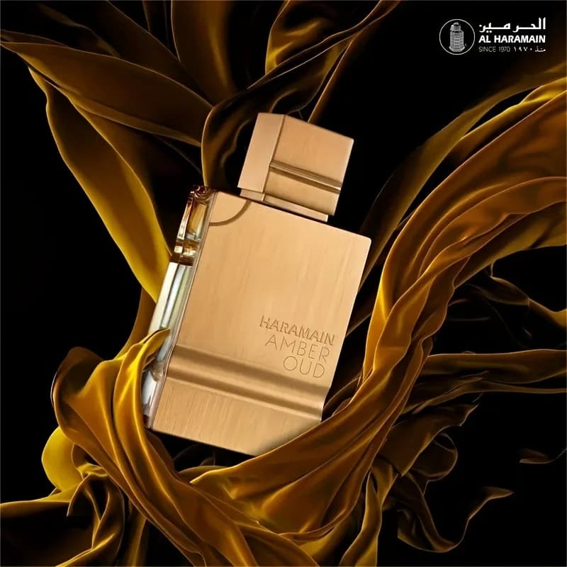 Al Haramain Amber Oud Gold Edition Eau De Parfum 60ml for Women Men Sweet Warm Gourmand Scent Bergamot Green Opening Melon Pineapple Amber Heart Vanilla Musk Woody Base Long Lasting Fragrance Gift for Him Her