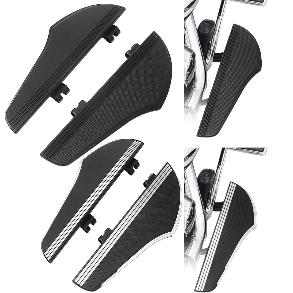 Pedane per Driver anteriore per pedane per moto per Harley Touring Road King Tri Street Glide FLHR FLHX Softail Heritage Fat Boy