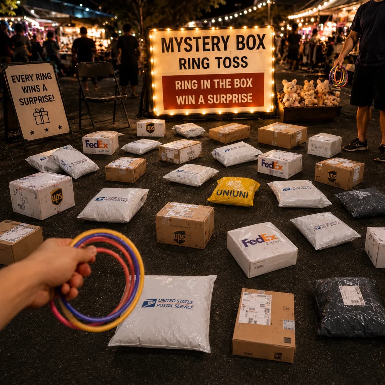 Random Surprise Mystery Box – Unexpected Gifts Blind Box Trendy Capsule Kit Mecha Robot Toys & Hobbies