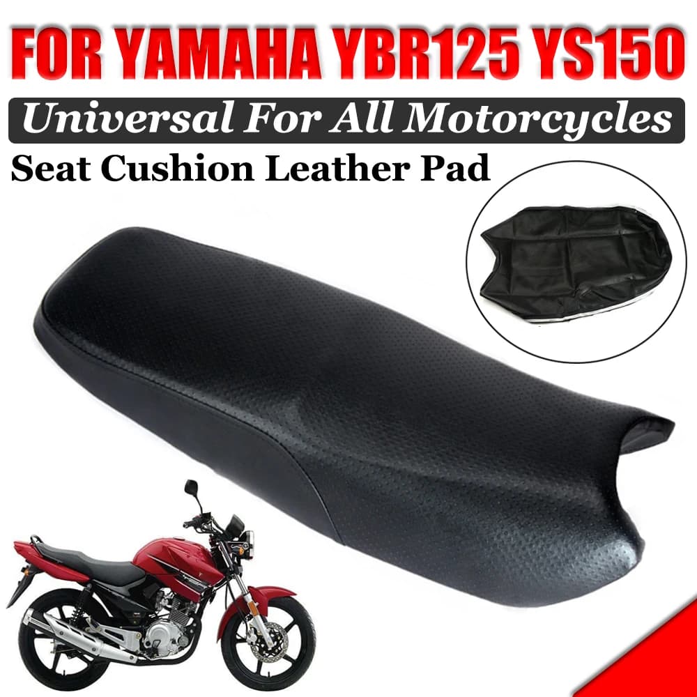 For YAMAHA YBR125 YS 150 YBR 125 YS150 Universal Motorcycle Seat Cover Protector Pad Scooter Seat Cushion Leather Case Pad Mat