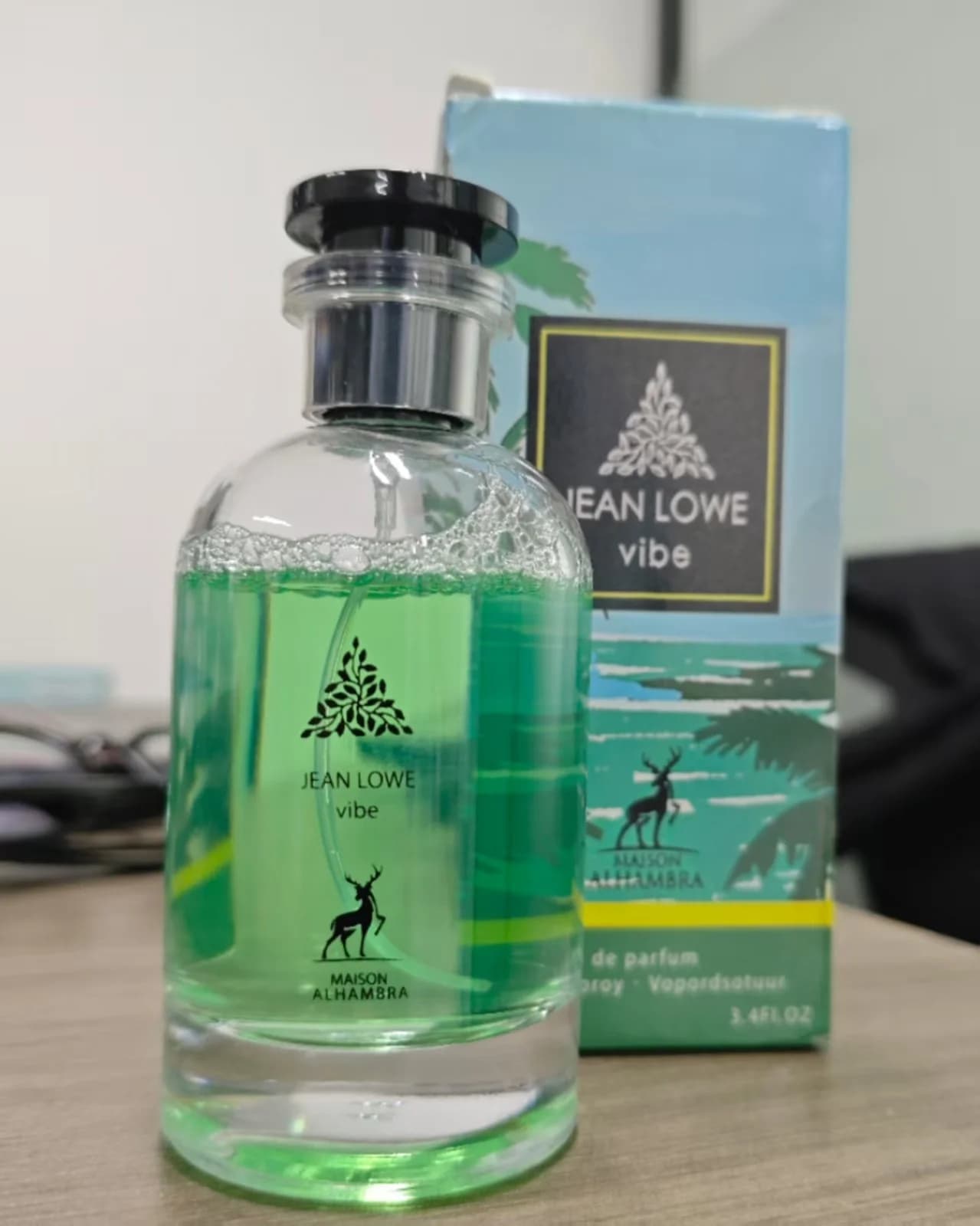 Maison Alhambra Jean Lowe Vibe By Maison Alhambra Eau De Parfum Spray (Unisex) 3.4 Oz
