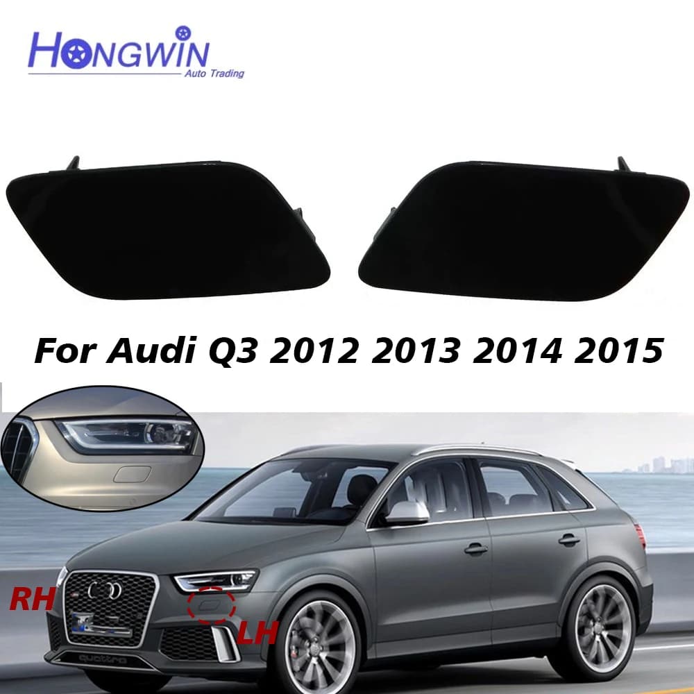 Auto Paraurti Anteriore Faro Rondella Copertura Faro Tappo Acqua Per Audi Q3 2012 2013 2014 2015 8U 0955275 8U 0955276 8U0 955 275