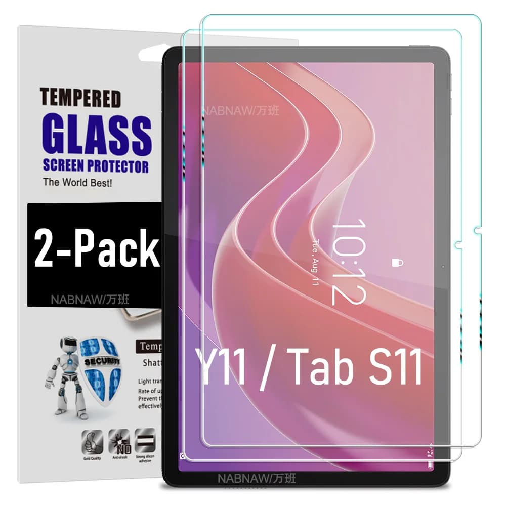 Per Lenovo Tab S11 Proteggi schermo in vetro temperato su Lenovo Y11 9H HD Accessori per pellicole antigraffio Confezione da 2
