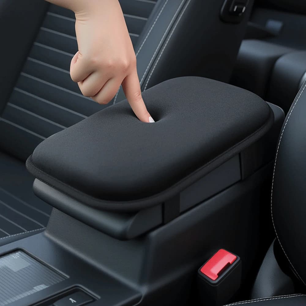 Car Armrest Box Pad Plush Car Center Console Protection Pad Soft And Comfortable Universal Auto Parts