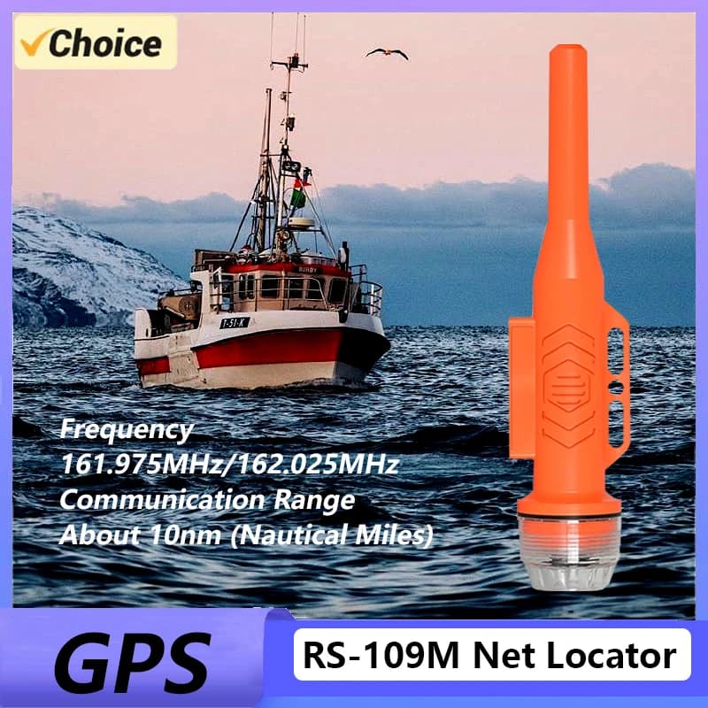 Recenti RS-109M AIS Net Waterproof Locator 5W 10MN ST-109M barche Marine utilizzano la pesca ad alta precisione Fast receving15 giorni in Standby
