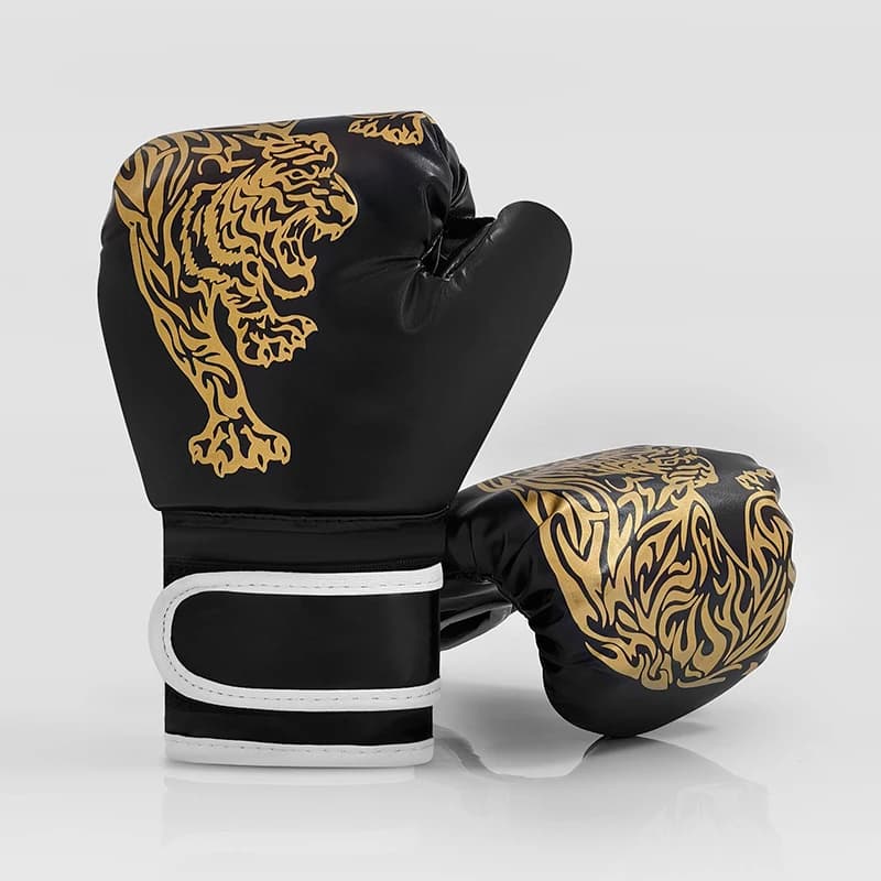 4oz Kids Boxing Gloves Professional Children Training Gloves Breathable PU Leather Gloves for Heavy Bag Sanda Kickboxing MMA