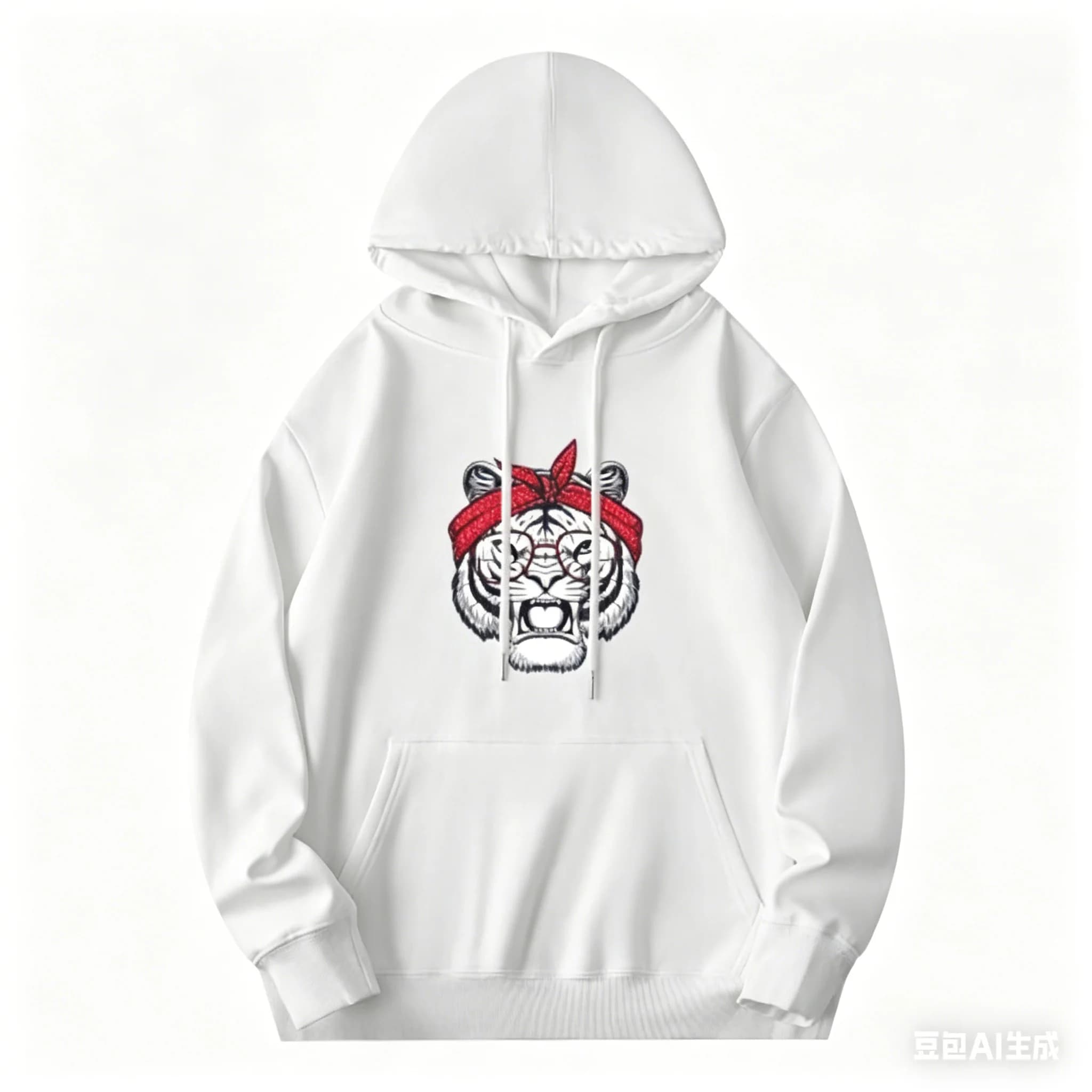 Felpa con Cappuccio Personalizzata 300g | Abbigliamento coordinato per coppie | Abbigliamento coordinato per la famiglia | Felpa con cappuccio per uniformi aziendali, stampa su un lato - Fronte