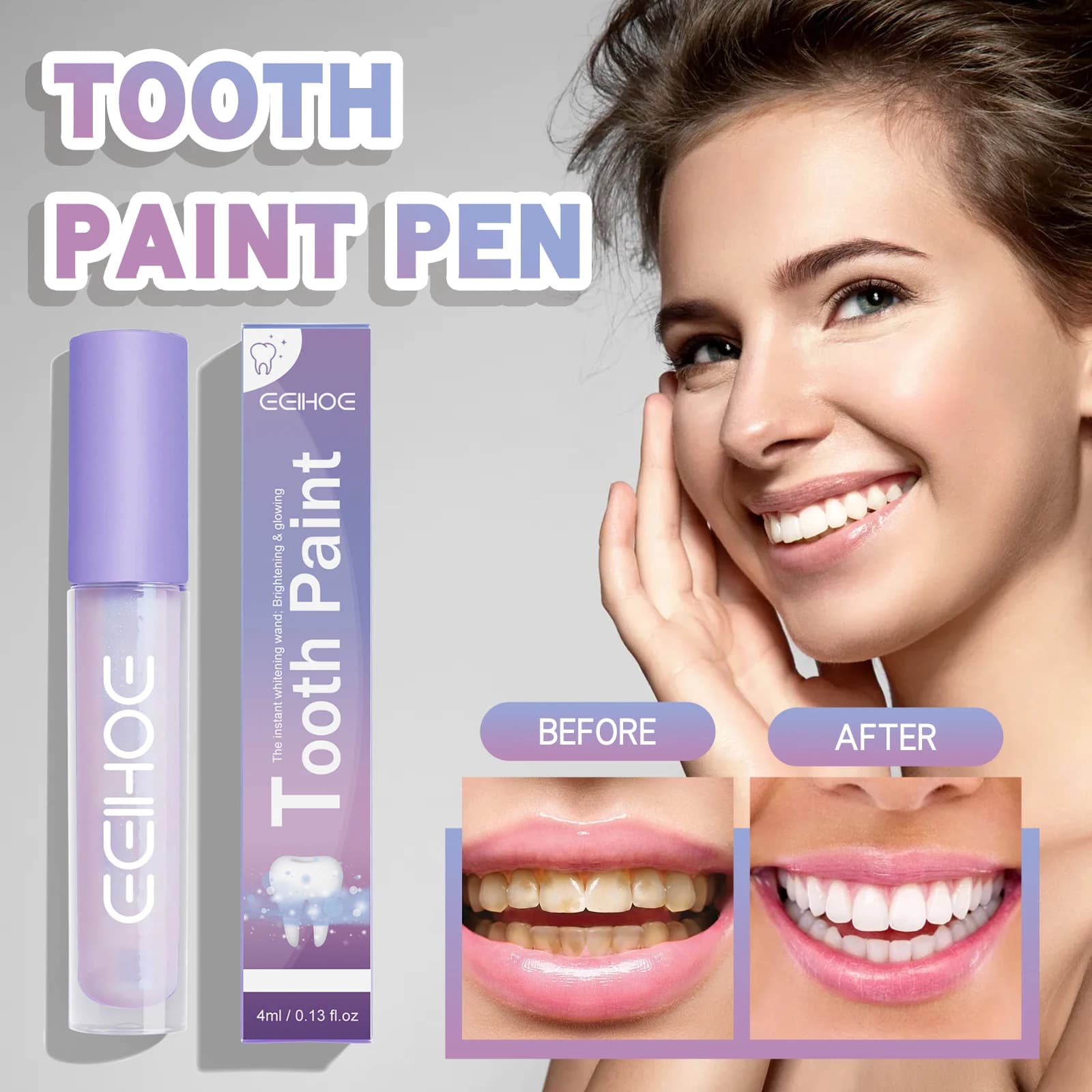 4ml Eelhoe Tooth Whitening Pen Sweat Whitening Of Bad Tooths Alitus Refresh Radical Rubber Removing Portable Resistant Safe Hygiene Oral