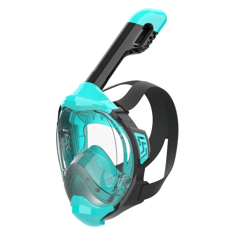 Full Face Breathing Tube Mask Anti-snatch Glasses Snorkeling Mask for Diving Fully Dry Suit for Snorkeling Silicone Swimming Goggles But