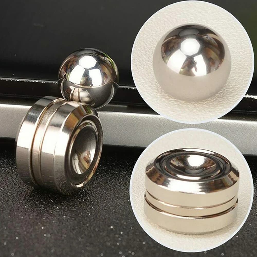 Giocattolo cinetico orbitale Fidget Spinner giocattolo artificiale UFO magnetico giroscopio potenza palla Fidget Toy adulto AntiStress Spinner orbite palle