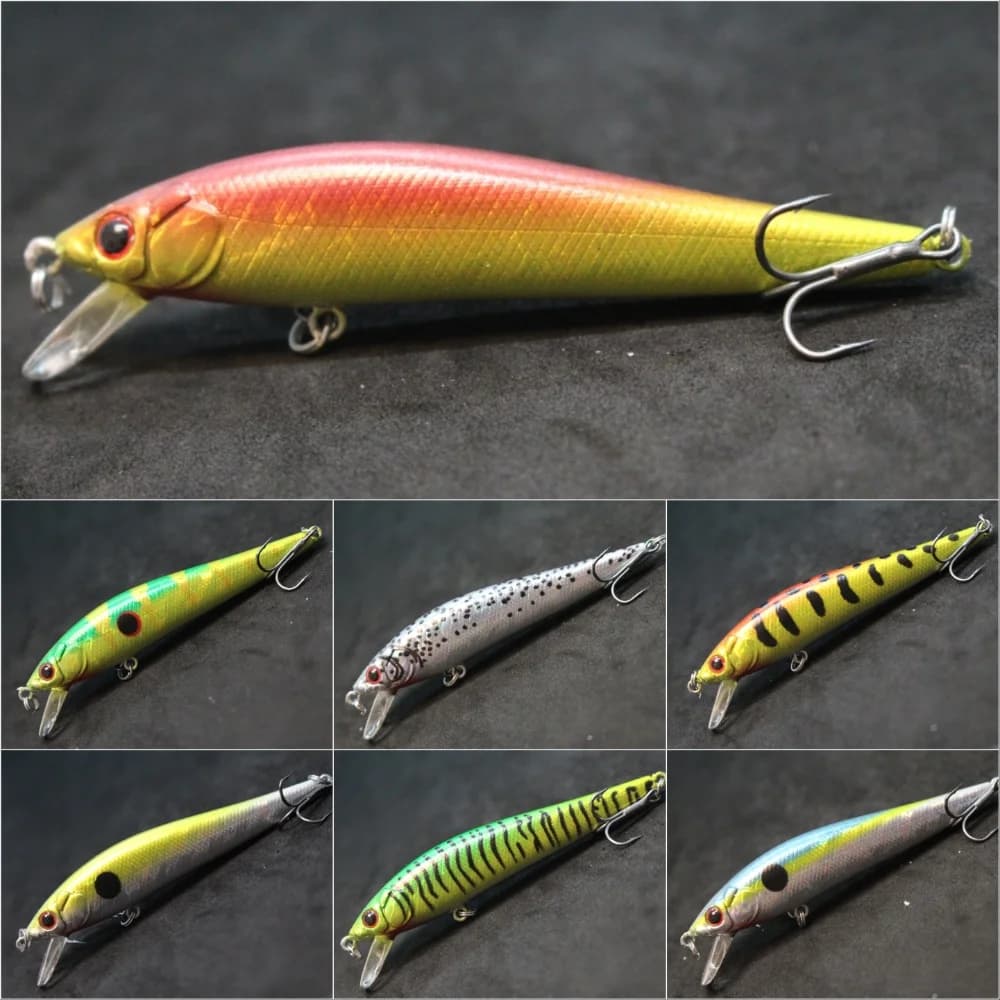 WLure Minnow Fishing Lure 11.5g 9.5cm Jerkbait affondante Hard Bait M903