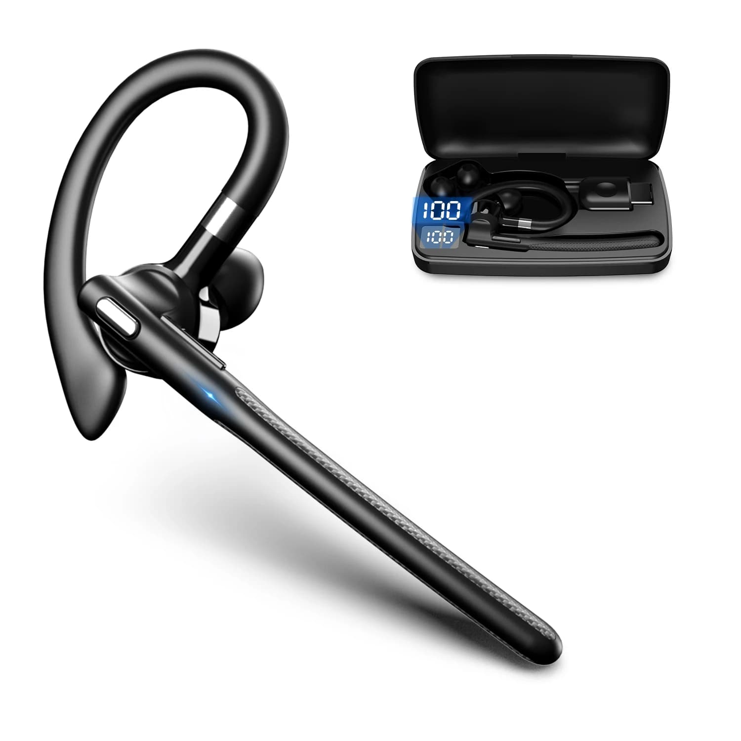 nuovo auricolare wireless lanciato, radio HD, riduzione attiva del rumore, adatto per affari e sport