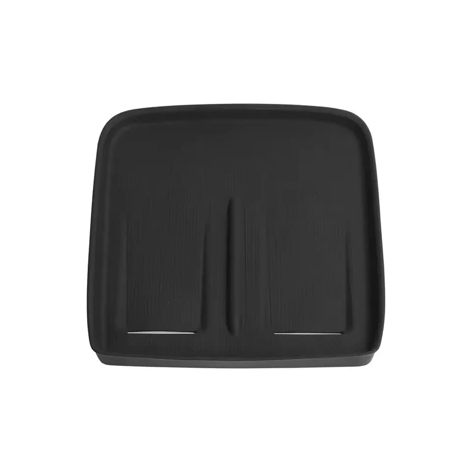 Per Xpeng G9 2024 Tappetino di ricarica wireless Tappetino protettivo antiscivolo Tappetino per caricabatterie per telefono per auto Accessori interni auto Nero