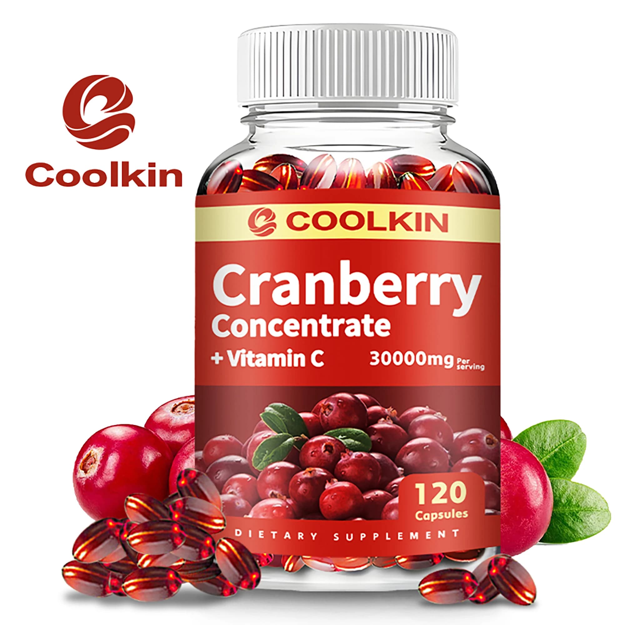 Red blueberry-supports the health of the bladder powerful antioxidant rich supplement of Capsules Vita C-120 Capsules