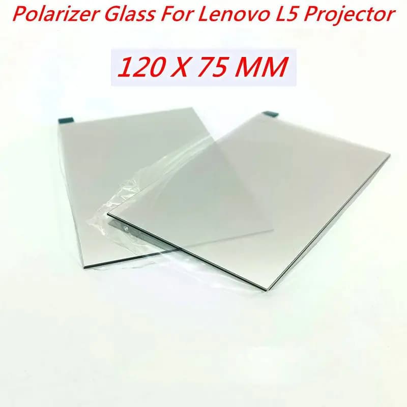 Vetro polarizzatore compatibile per proiettore Lenovo L5 120 X 75 MM 120x75mm Necessita il numero di codice dello schermo LCD