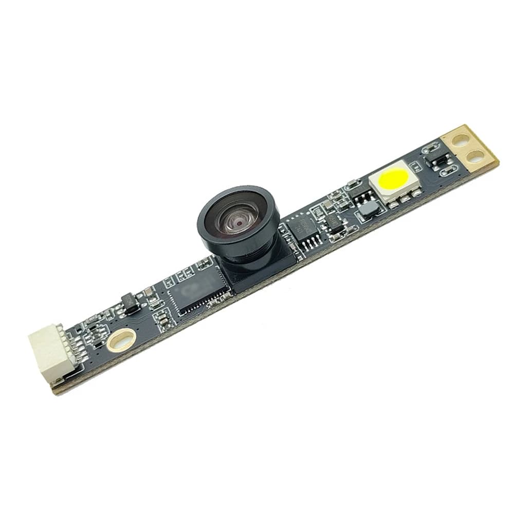 Modulo Telecamera USB 5MP con Obiettivo Grandangolare 2592×1944 con Flash LED, MJPEG e YUV2 per Videocitofoni e Sistemi di Sicurezza
