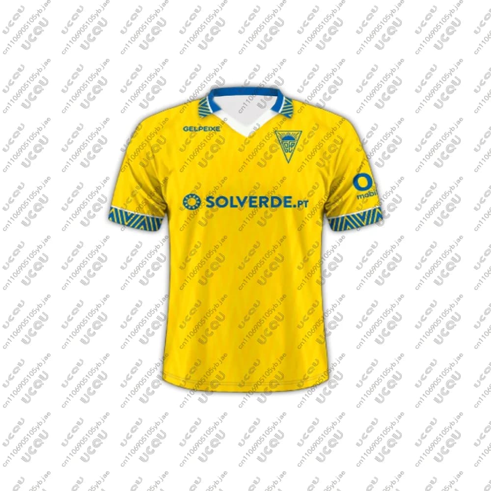 Maglia da Calcio Traspirante 2026 per Uomo, Bambino e Ragazzo - Maglietta Sportiva da Calcio a Rapida Asciugatura per Casa e Trasferta E-Estoril P-Praia