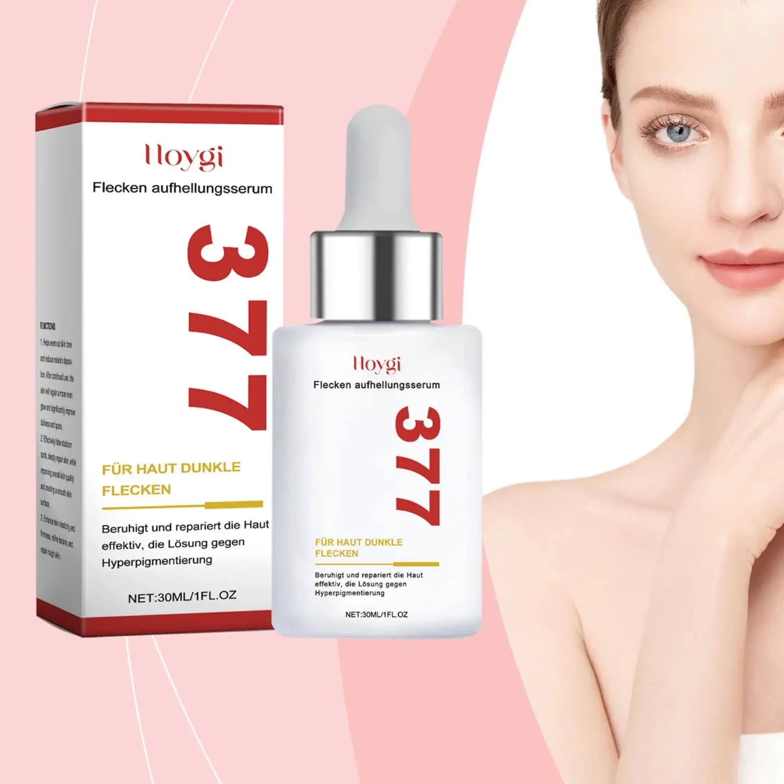 Hoygi 30ml Dissolvenza Macchie Scure Siero Per La Cura Del Viso Illumina La Cura Della Pelle Ringiovanimento Pigmento Correzione Anche Il Tono Della Pelle Idratare Essenza