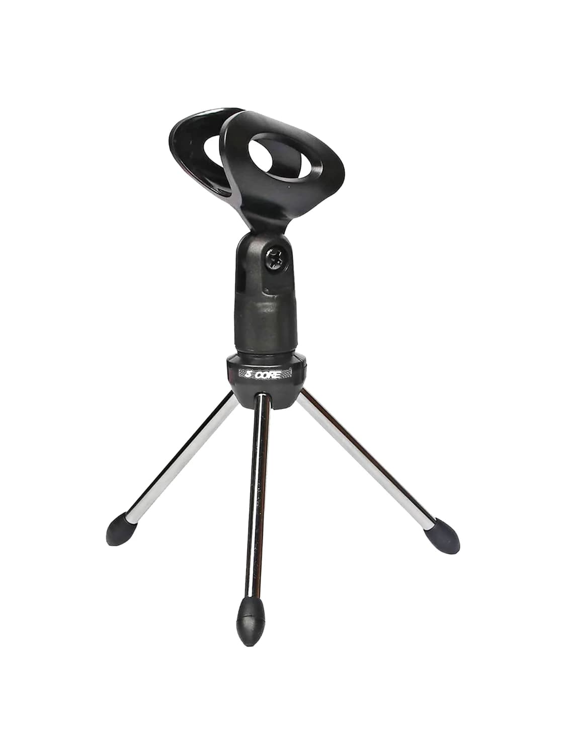 Supporto per microfono a 5 nuclei Supporto per microfono da tavolo regolabile Treppiede Piedistallo da tavolo portatile Para Microfono - MINI TRIPOD MIC STAND