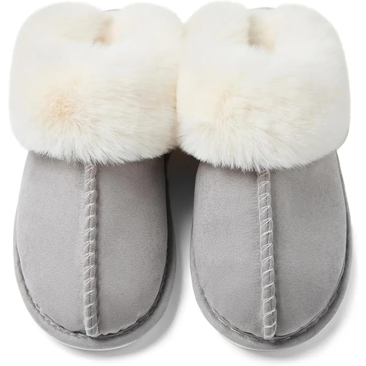【FD41168346】 Pantofola da donna con memory foam, soffice, morbida, calda, slip on, pantofole da casa, antiscivolo, accogliente peluche per interni ed esterni