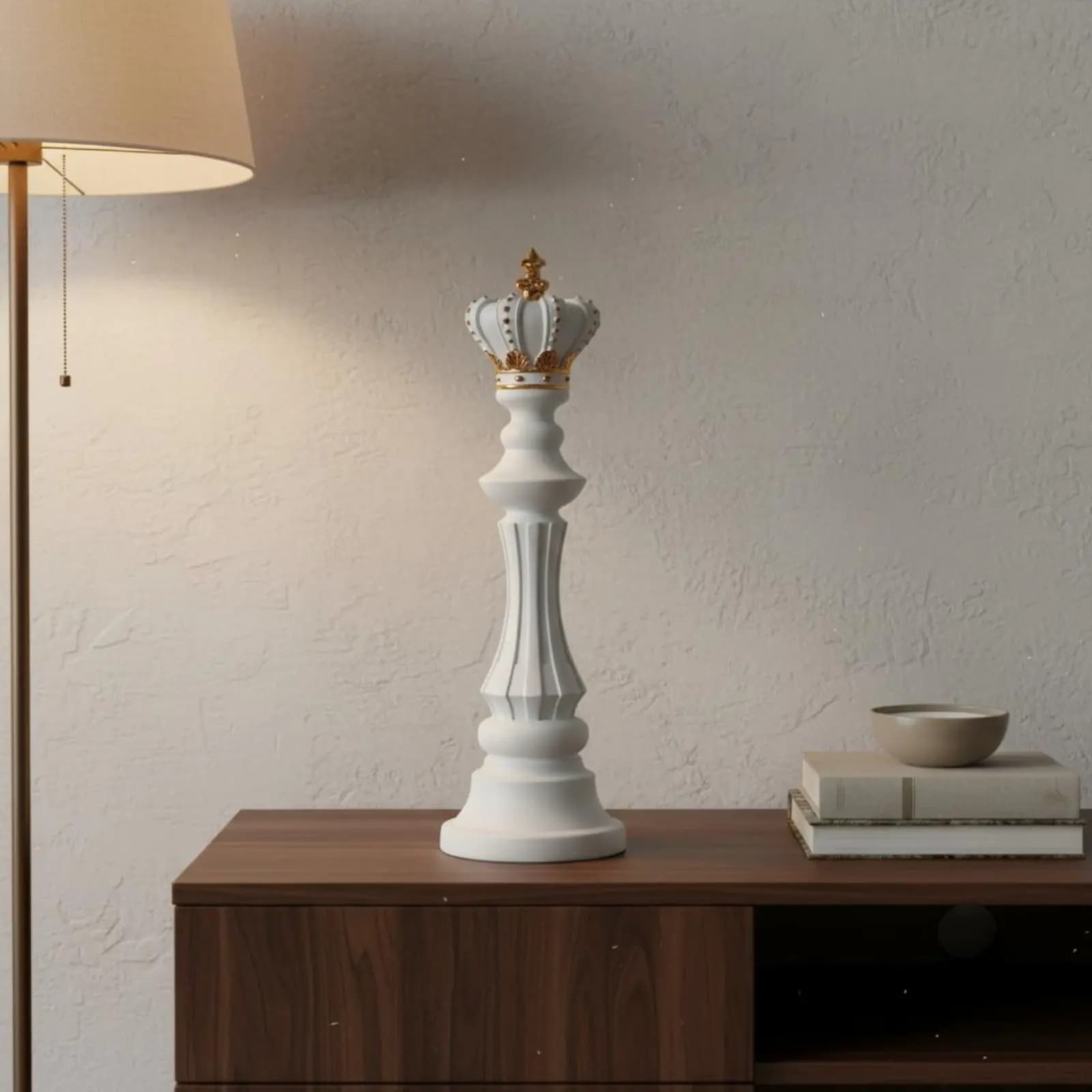 1Pcs Chess Knight Statue Set European Style Chess Figurine Decor Creative Resin Sculpture for Home Office Study Lobby Art Gift