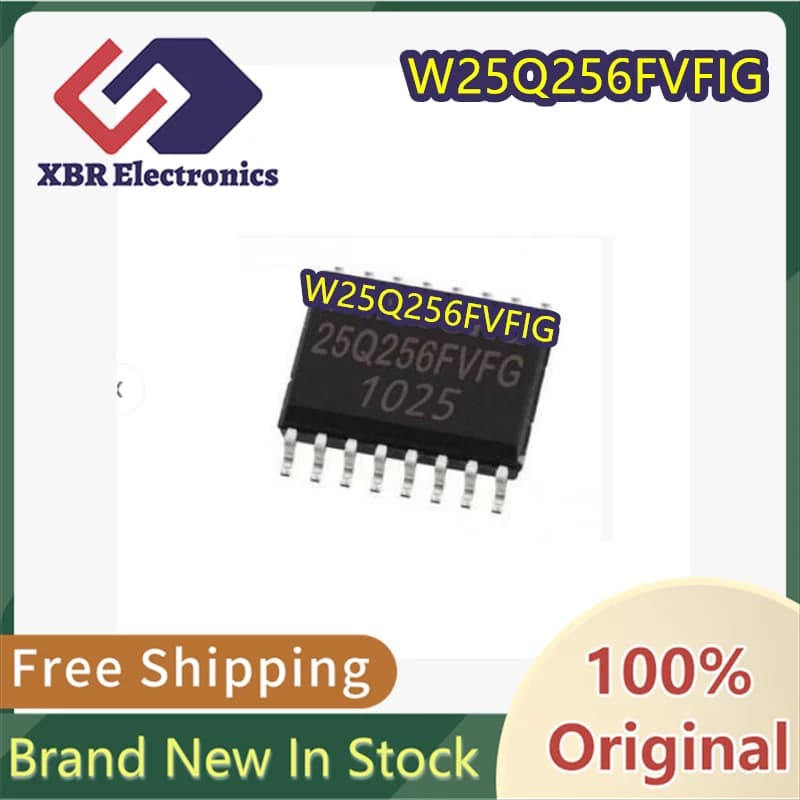 (5/50 pezzi) W25Q256 W25Q256FVFIG W25Q256FVFG Memoria Flash 32M SOP-16 Prodotto Originale Nuovo di Zecca
