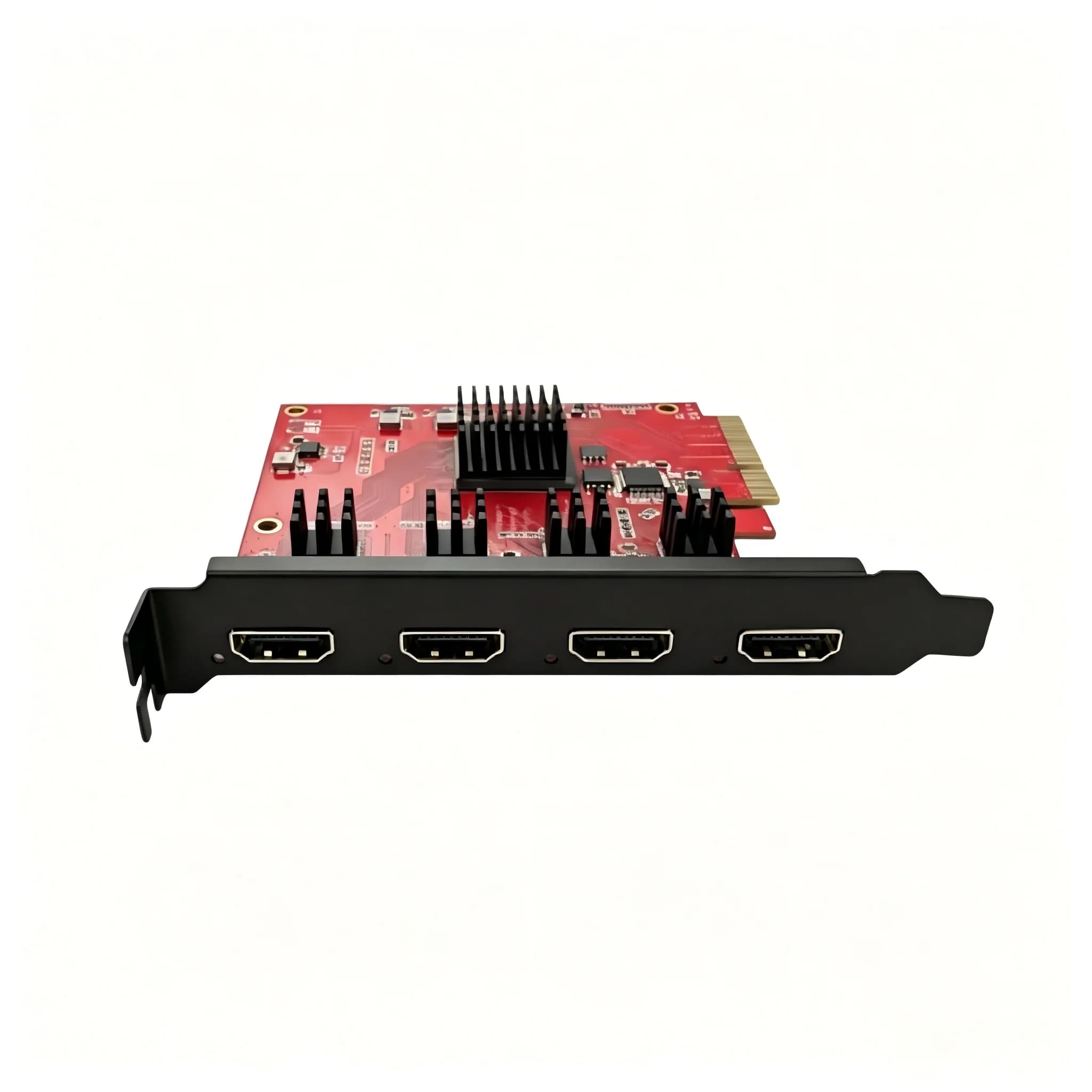 LiveGear Caplink VC104 4CH HDMI PCIE Video Capture Card Quad HDMI HD Grabber For Live Streaming Game Recording and OBS Broadcast