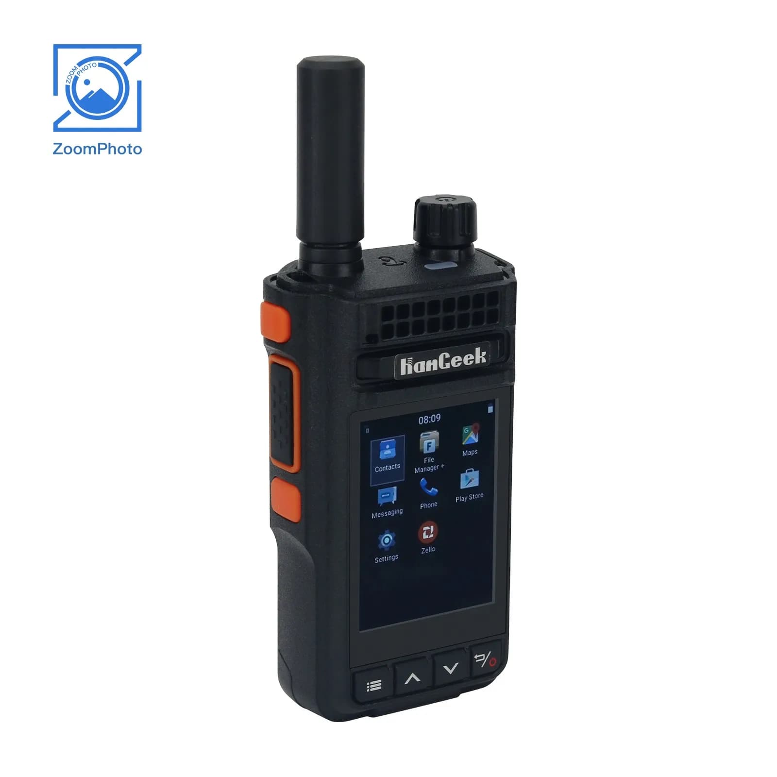 V930 4G Walkie Talkie Globale POC con WiFi, Bluetooth, GPS, Radio FM, Interfono per ZELLO, Sistema Android 5.1, Supporto Espansione Scheda TF