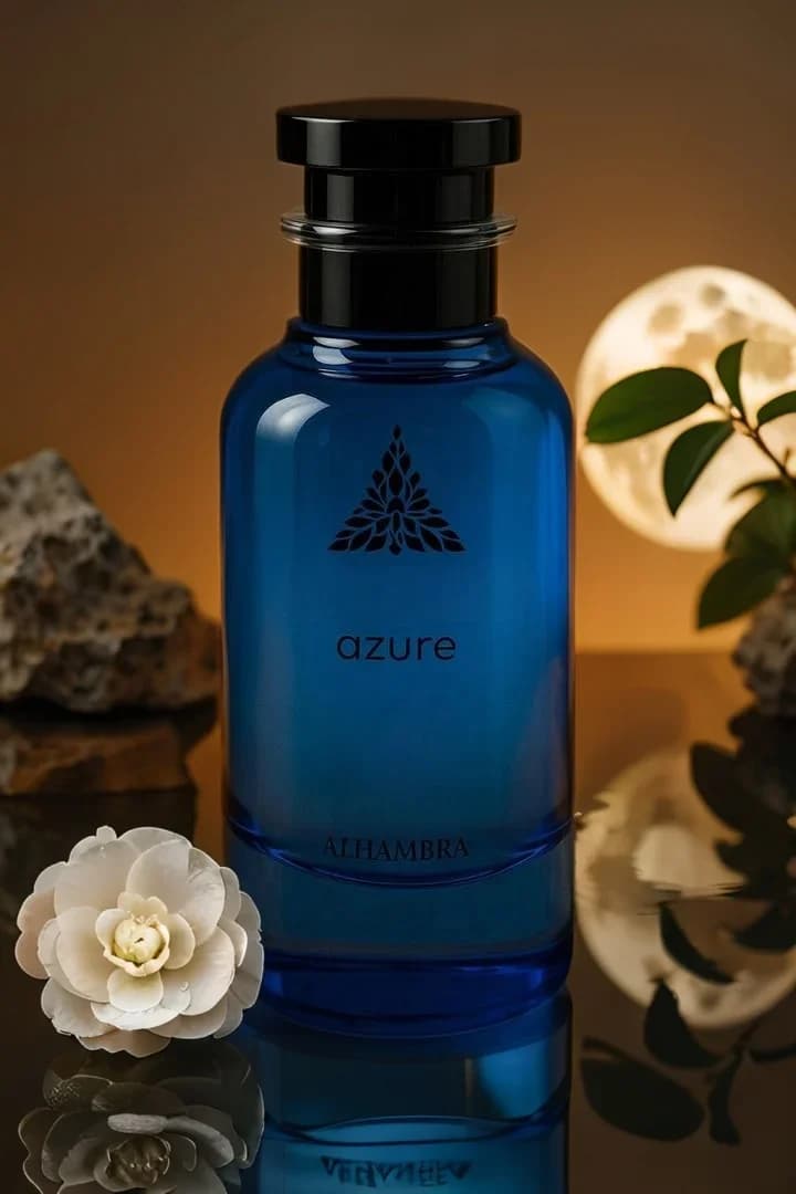 Jean Lowe - Azure By Maison Alhambra For Men - 3.4 Oz Edp SprayLong-lasting Arabian luxury fragrance Everyday Use Valentine's Day Gifts