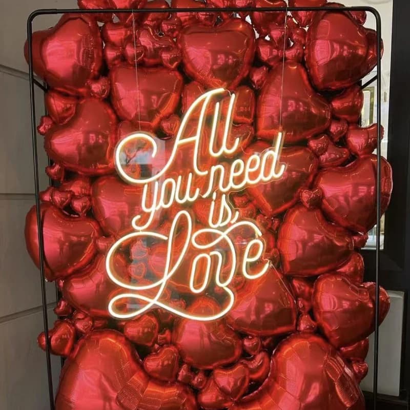 Insegna Luminosa LED Personalizzata | Insegna Luminosa al Neon Personalizzata per Camera da Letto | Insegna al Neon Personalizzata Regalo | Insegna al neon per matrimonio, decorazione per la casa | LED Neon