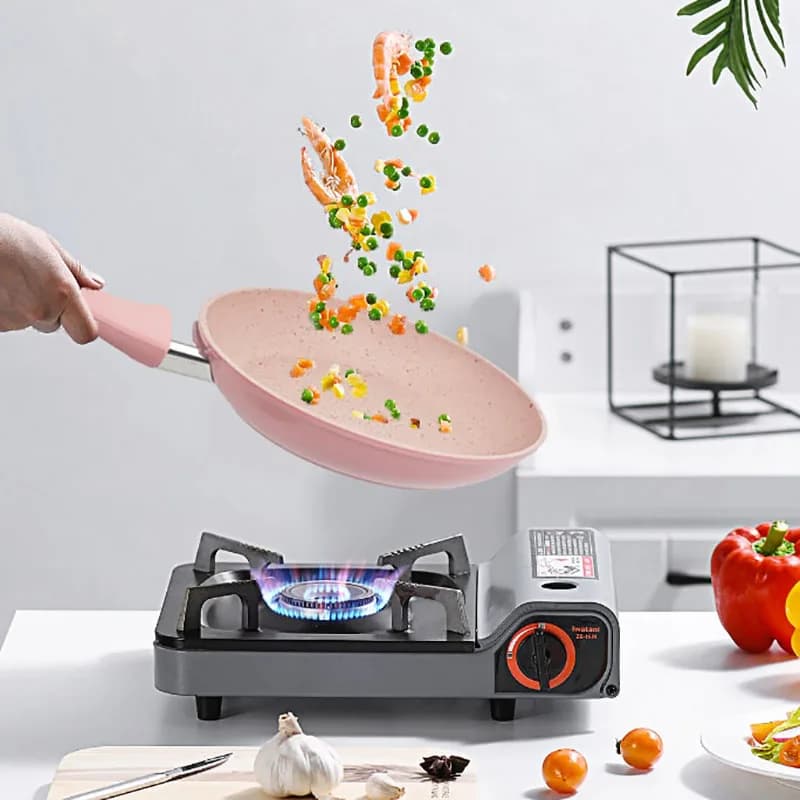6.6 inch non-stick pan, mini hot fried eggs pans, Omeltte steak pan, works on all stove tops, home cooking pots, easy to clean