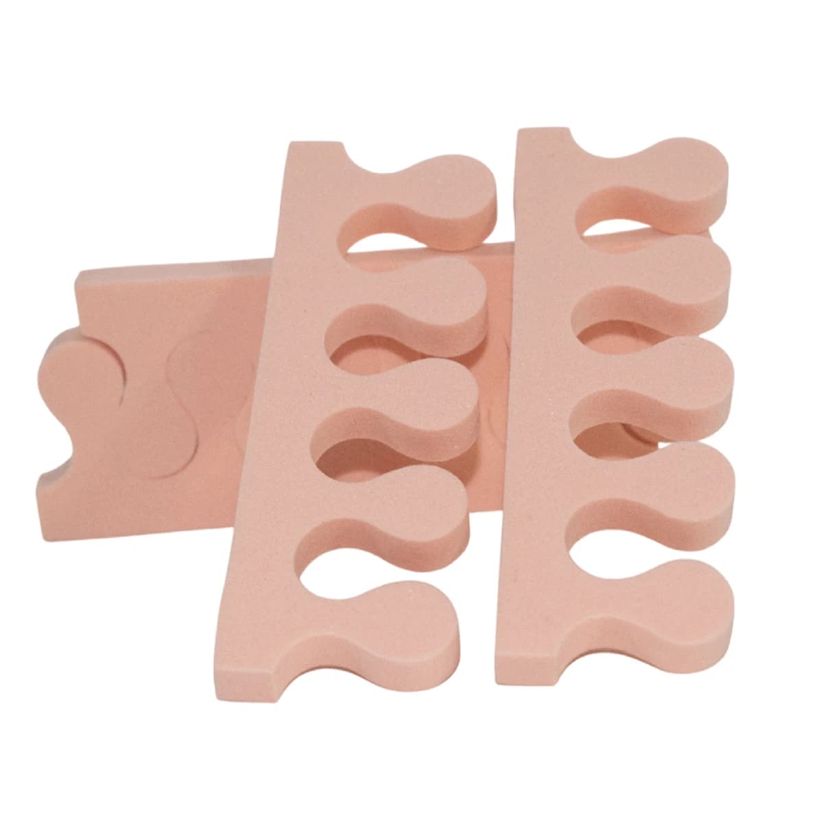 Disposable foam toe separators for pedicure – Soft EVA silencers for nail art, manicure and application of nail gel (1000 pairs)