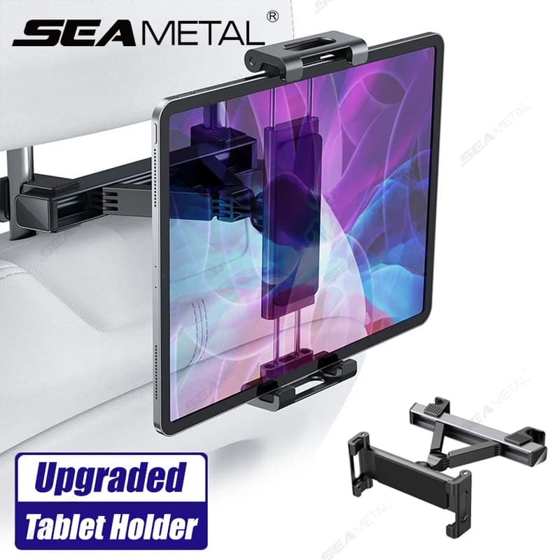 SEAMETAL Support for Telescopic Tablets Stable Seat Poggiatesta Support for Phone Support 360-degree rotation Universal for 4-12.9 inch iPad