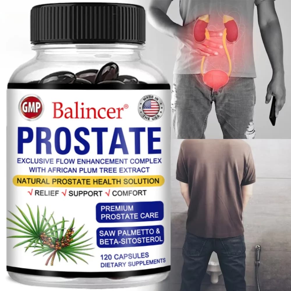 Saw Palmetto Avanzato - Complesso per la Salute della Prostata - Salute Maschile, Supporto per la Salute della Prostata, della Vescica e delle Vie Urinarie