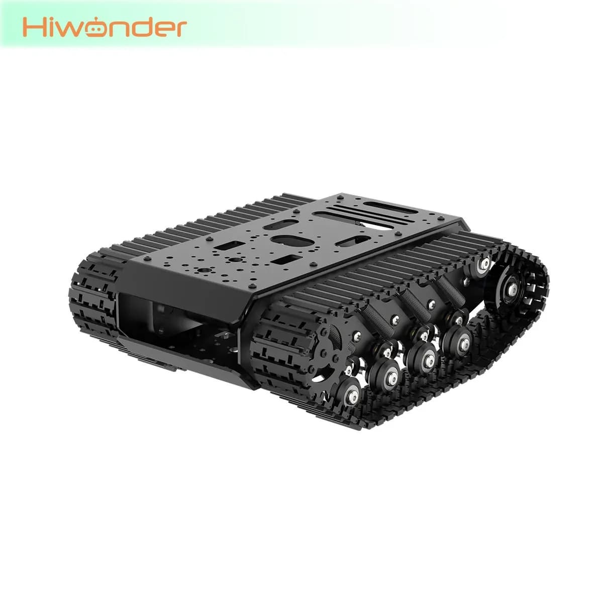 Hiwonder Tracked Tank Robot Chassis Single/Double Layer Standard/Advanced Version With Optional LiPo Battery + Charger