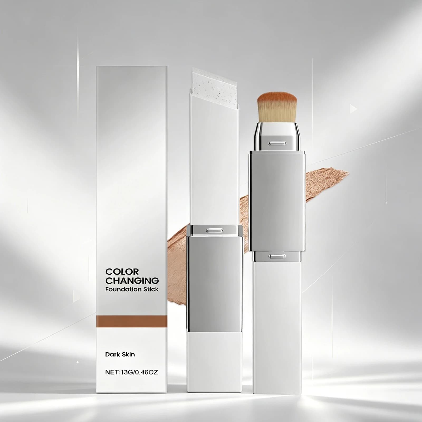 AMZ 13g Stick Background Scratch 2-in-1 for Scure Skins, Natural Hydrating, Refreshing, Lightweight, Non Untuoso