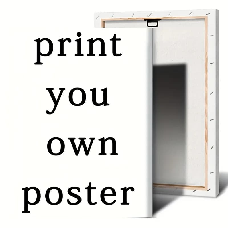 Custom Prints Wall Art Picture Print on Poster Canvas Painting for Living Room Home Decorating Your Photo Framed or Unframed