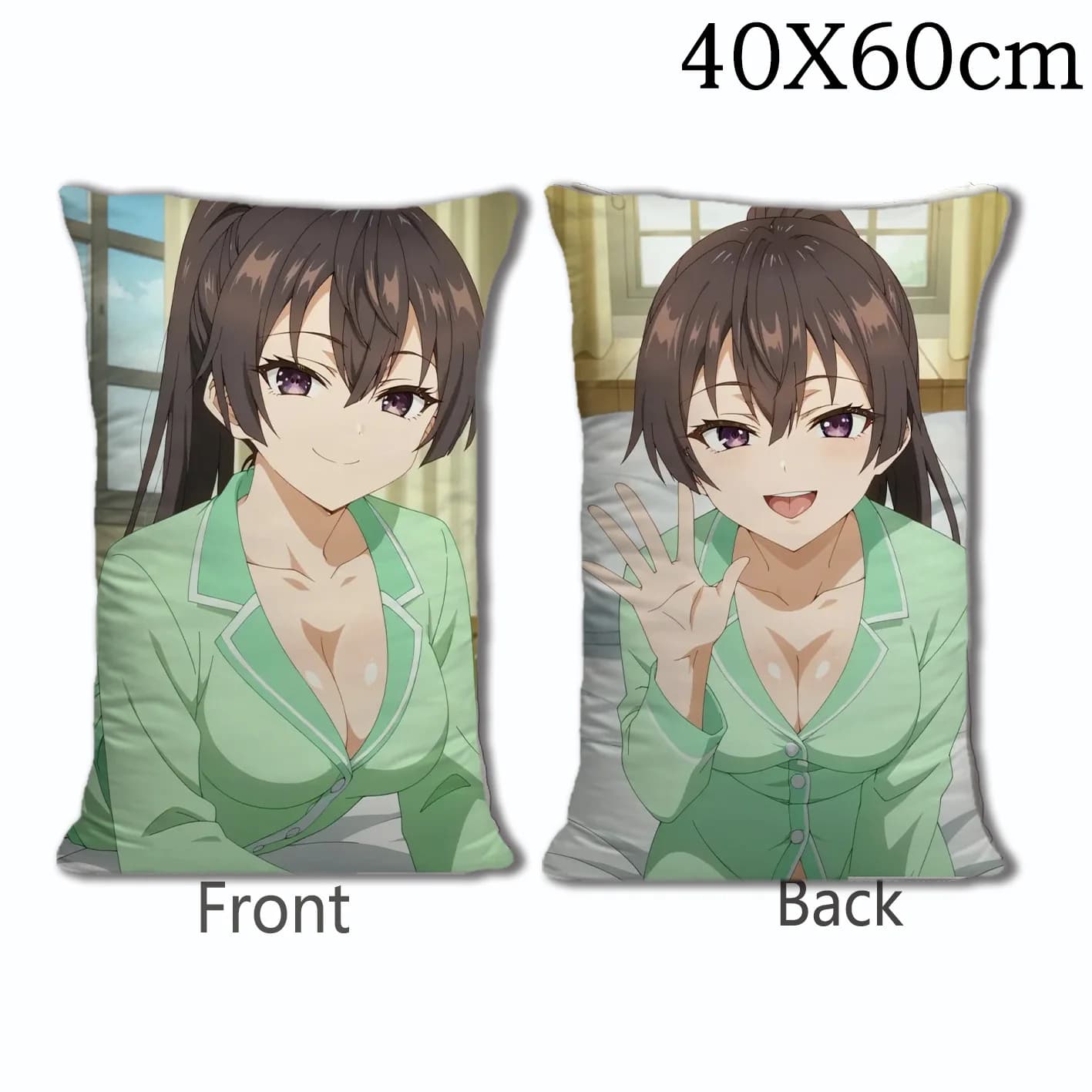Dakimakura Anime Yuki Suou Federa per cuscino per divano, stampa fronte-retro, 40X60 cm