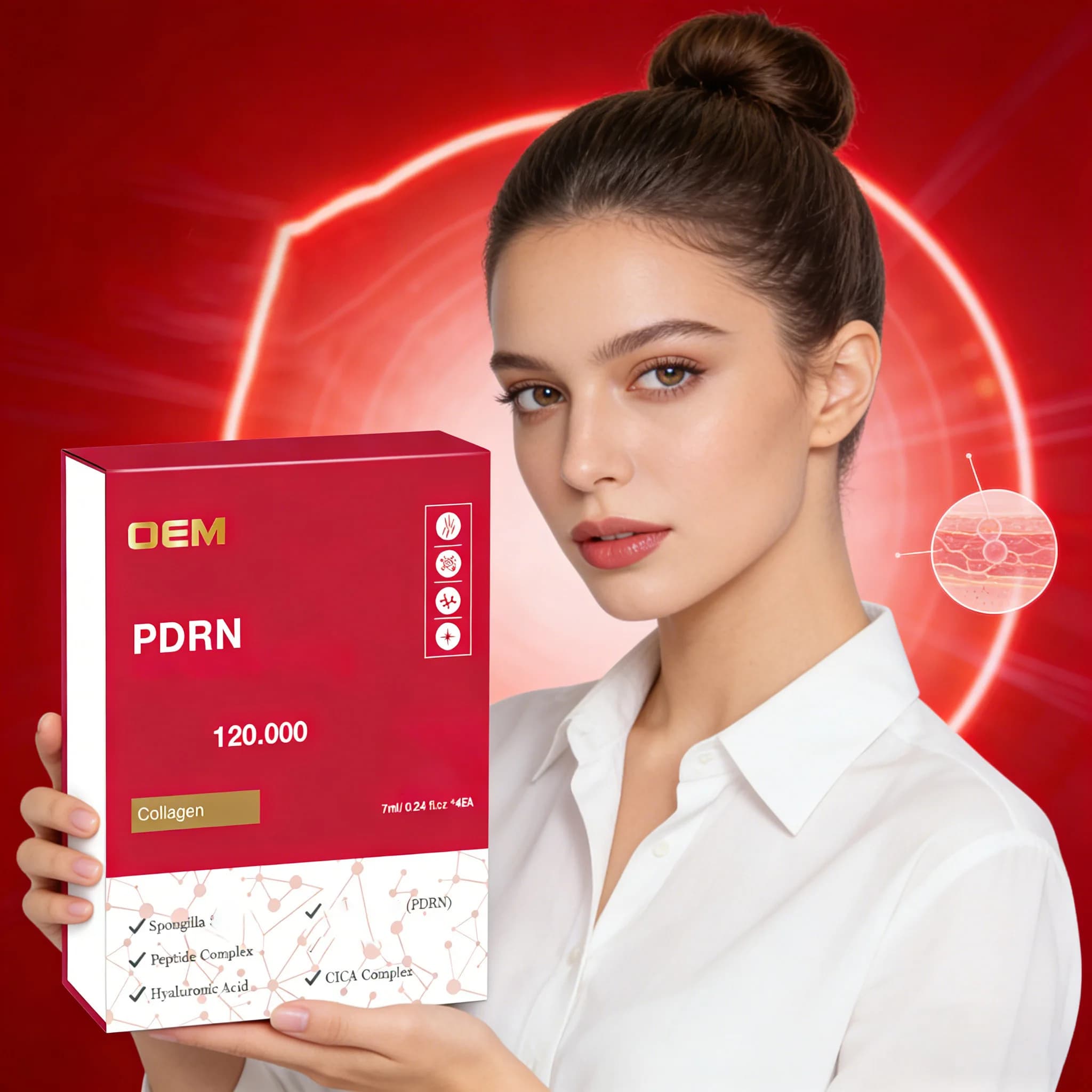 2026 NEW Serum Exos PDRN GSH Life Collagen Peptide Essence for Face Care, Hydrating and Grinding Liquid Solution for Korean Skin Beauty