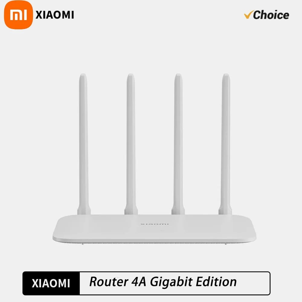 Xiaomi Router 4A Gigabit Edition 2.4GHz 5GHz WiFi 1167Mbps Repeater 128MB DDR3 High Gain 4 Antennas Network Extender （CN)