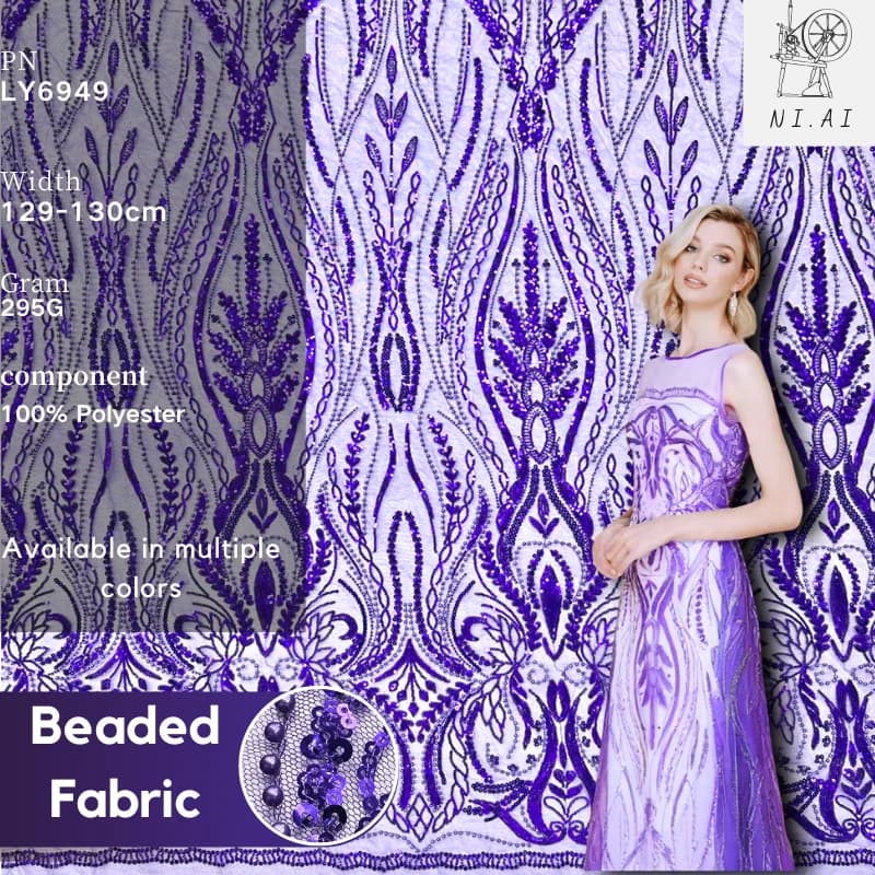 New African Embroidered Fabrics 2025 Floral Fabric By The Yard High Quality Mesh Lace Fabric Party Dress Material Sewing