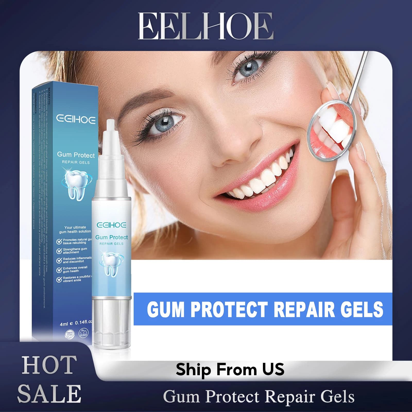EELHOE tooth whitening tooth whitening tooth whitening teeth oral hygiene essence for mouth brushing pen for removal of teeth stains
