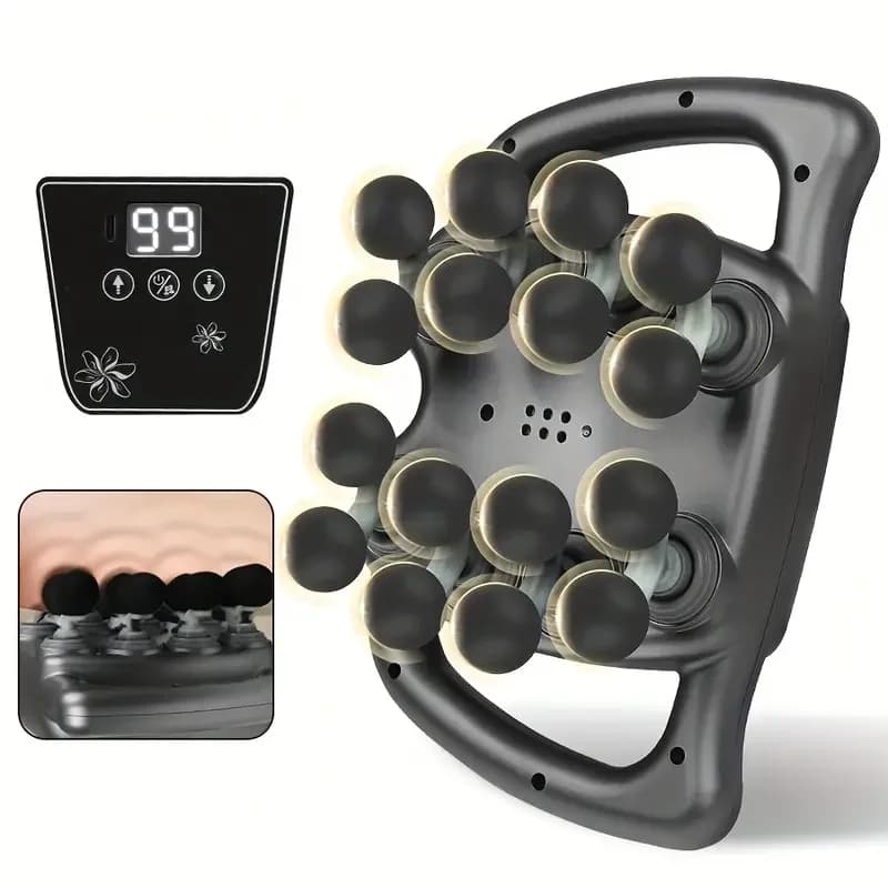 Pistola for band 99 marches 16-head muscle massage gun High-frequency massage machine for massage professional shoulder and body