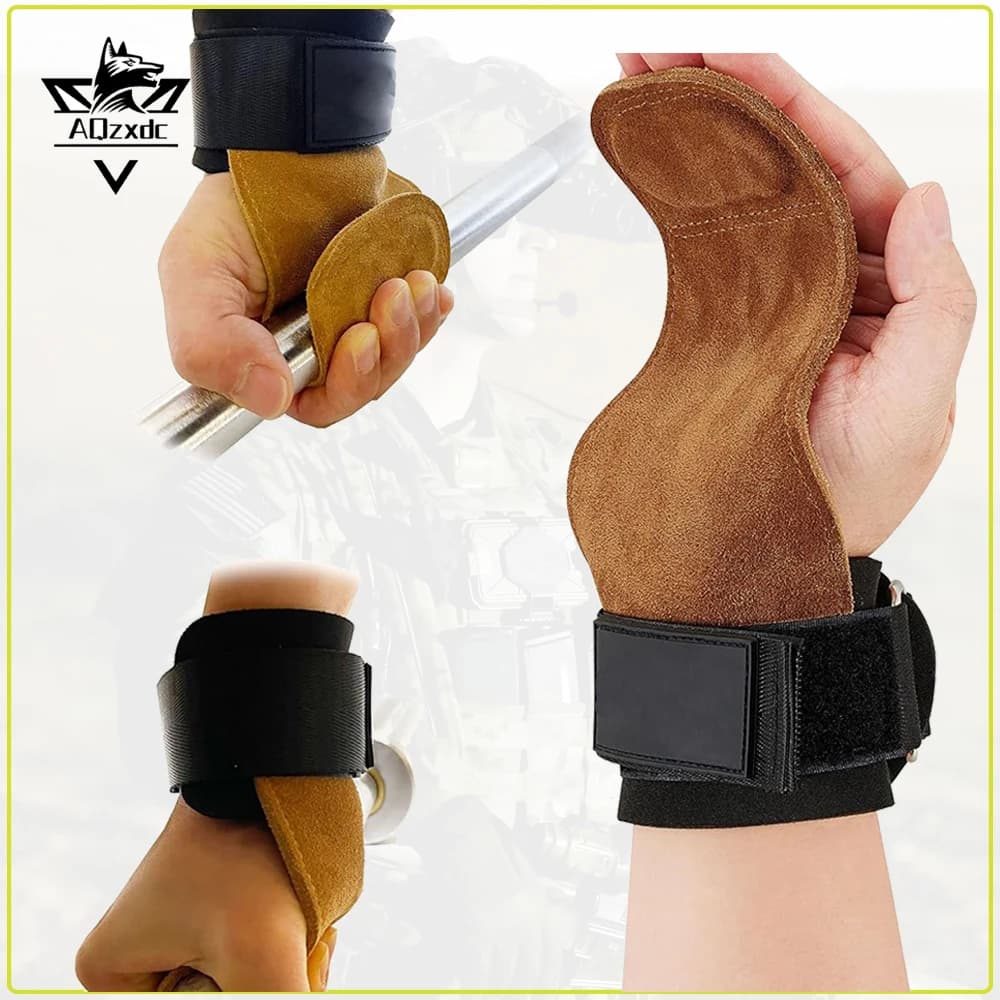 Wrist Straps for Weight Lifting Hand Wrist Protector Handle Support Gloves Gym Care Equipment for Tractions Powerlifting Stack