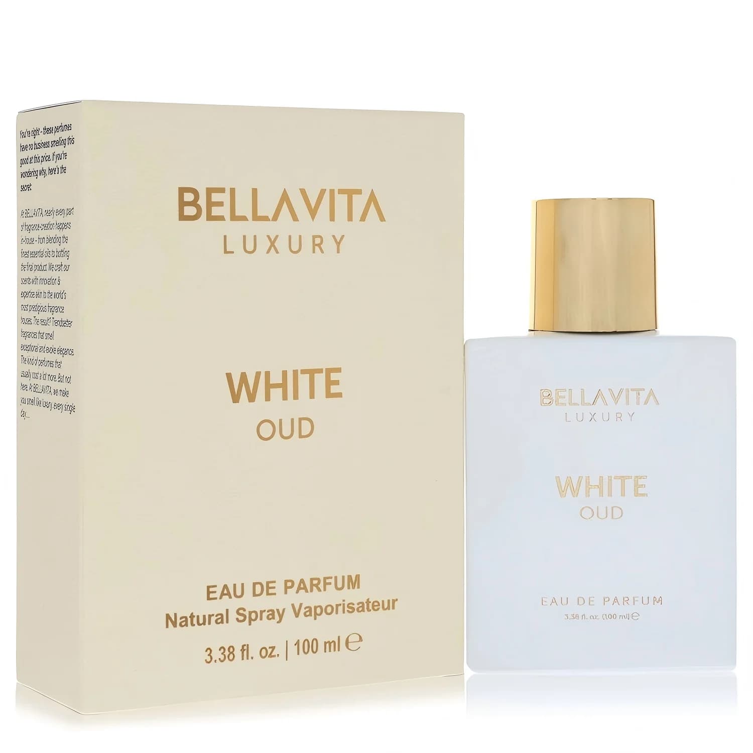 Bella Vita Luxury White Oud Eau de Parfum Unisex 100ml Fragranza Legnosa