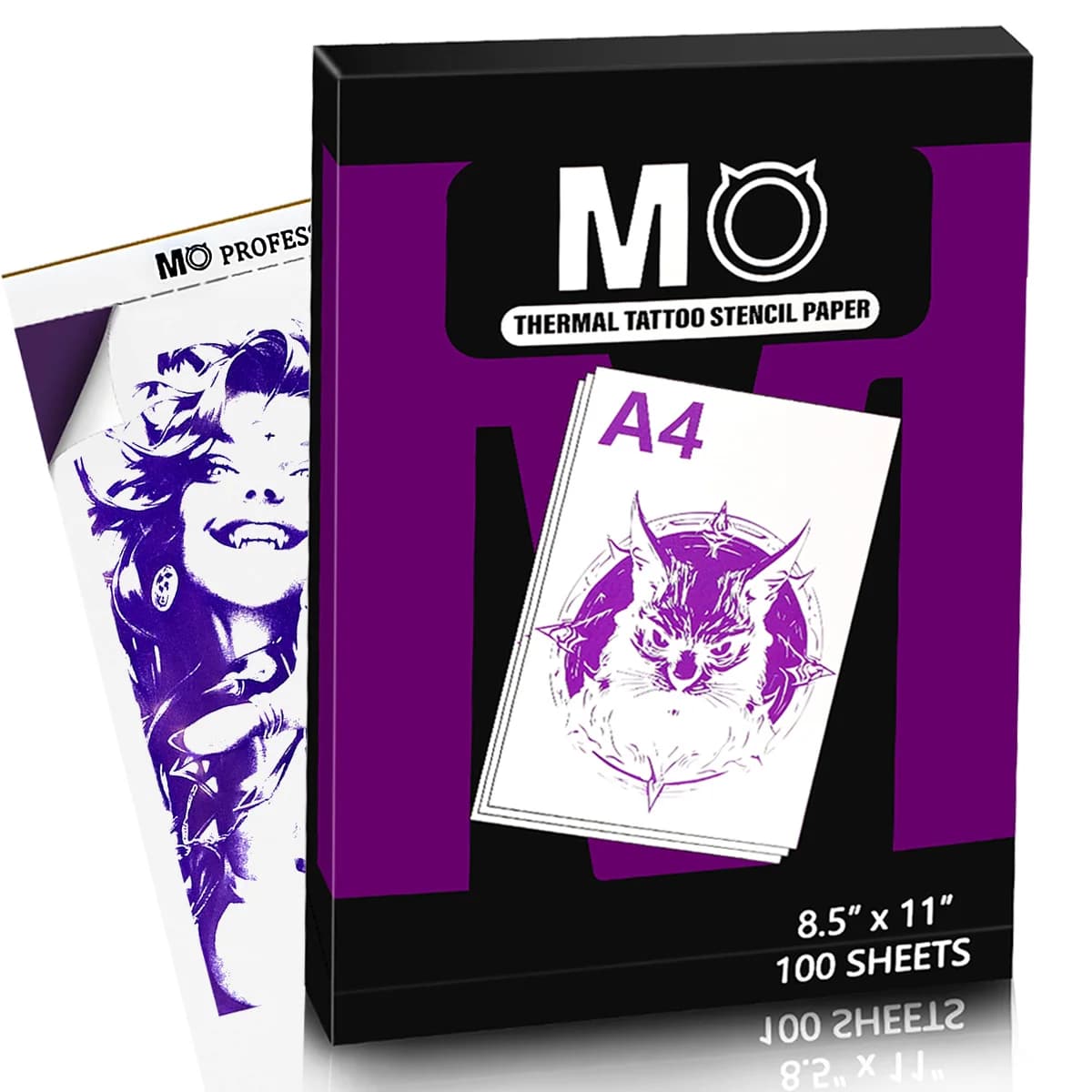 MO Tattoo Transfer Paper Stencils Copier Sheets Master Freehand A4 Size Thermal Paper Tattoo Machine Accessories For Artist